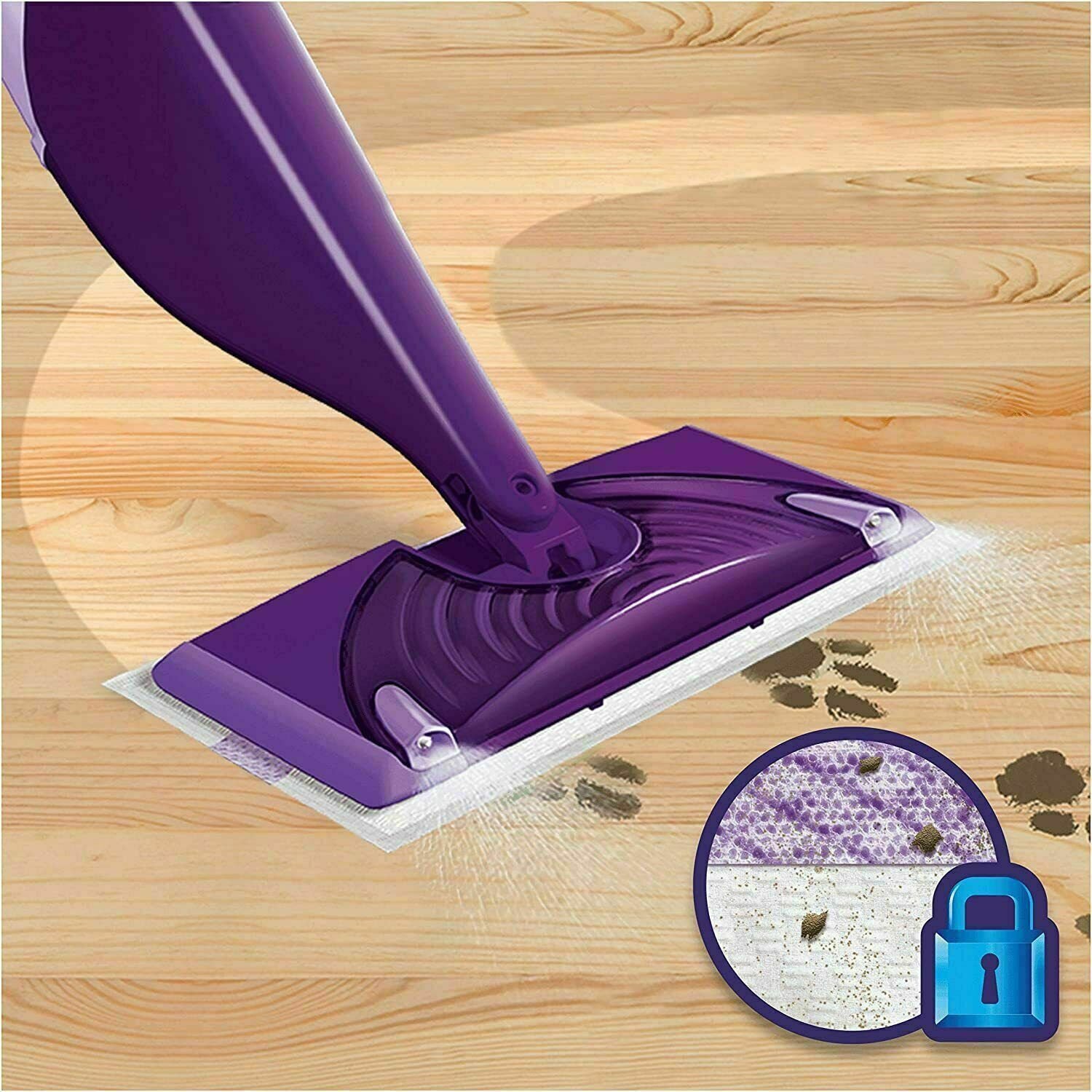 Flash Power Mop Starter Kit Dual Spray Mop For Any Type of Floor OR Refill Pads - Image 5