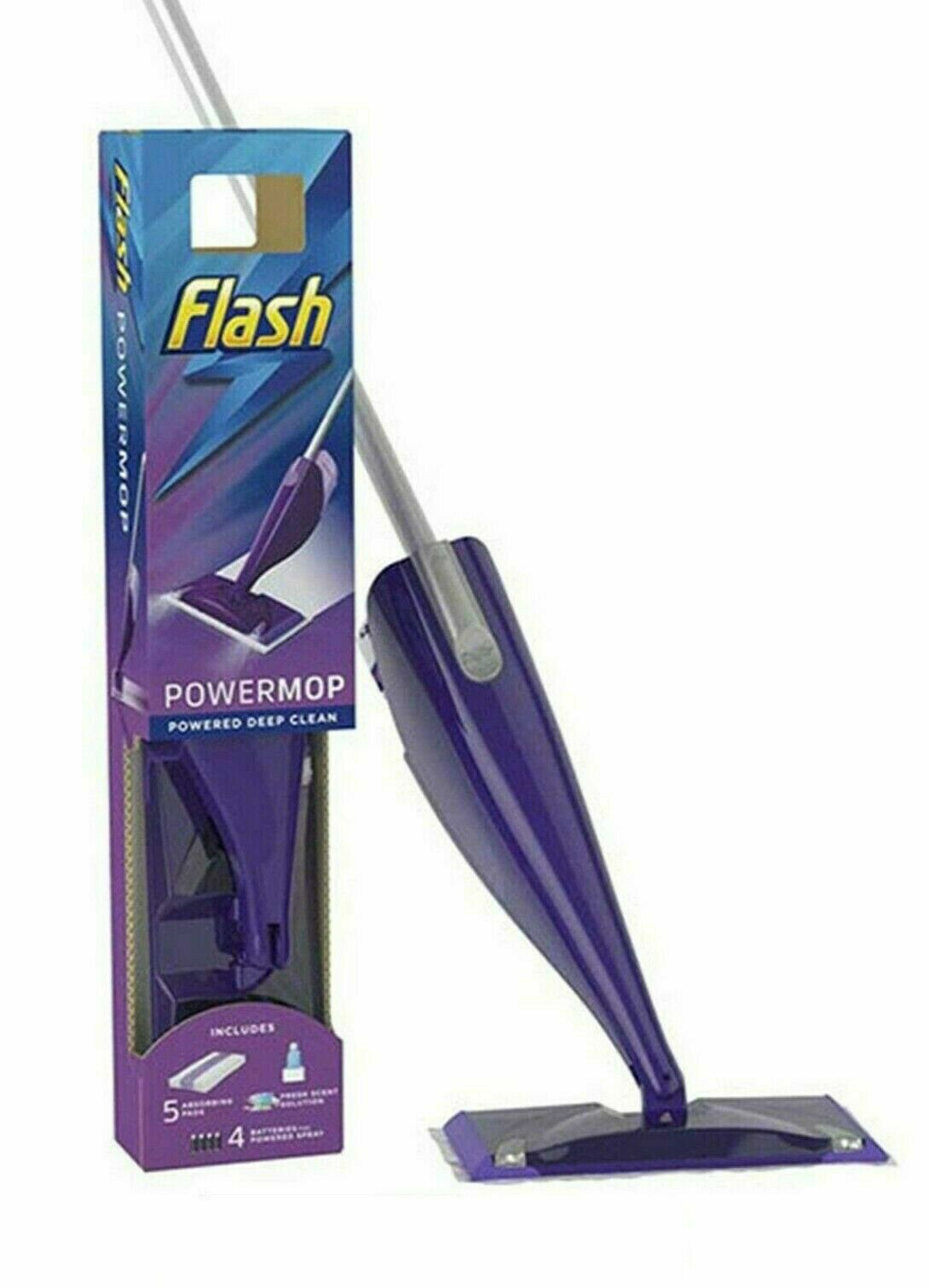 Flash Power Mop Starter Kit Dual Spray Mop For Any Type of Floor OR Refill Pads - Image 6